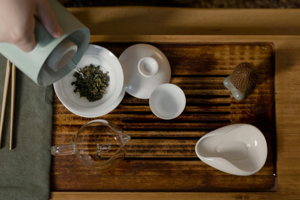 Green and Oolong Tea